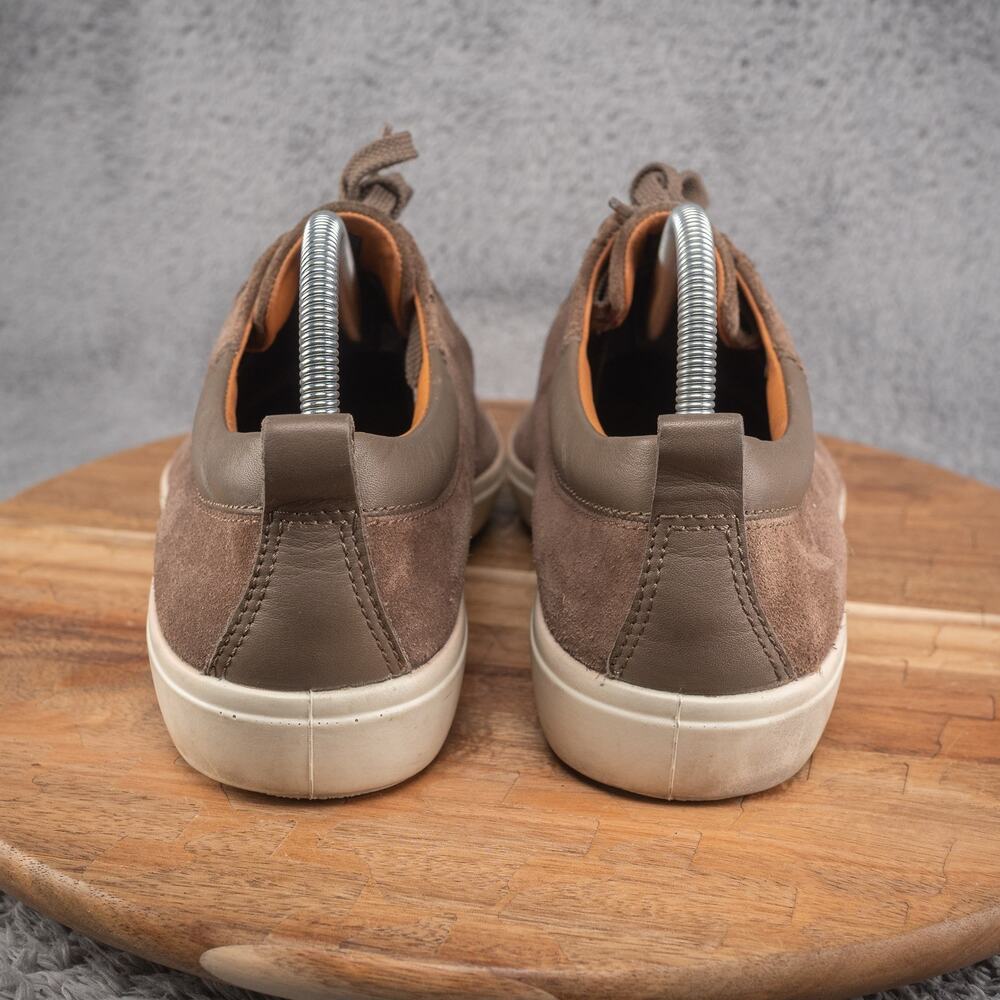 ECCO Men's Soft 7 Tan Suede Wallaby Sneaker Size US 7 - Picture 4 of 8
